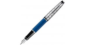 Ручка перьевая Waterman Expert 3 DeLuxe Obsession Blue CT перо F