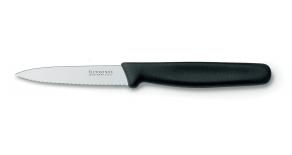 5.3033 Кухонный нож Victorinox для чистки овощей серрейтор 8 см черный