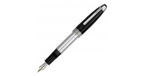 Ручка перьевая Montblanc Meisterstuck Solitaire Ceramics Black Prisma 103100