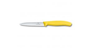Нож для овощей Victorinox SwissClassic, лезвие 10 см с серейторной заточкой 6.7736.L8