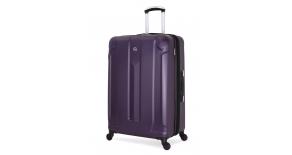 Чемодан WENGER ZURICH III, фиолетовый, АБС-пластик, 48x30x71 см, 105 л