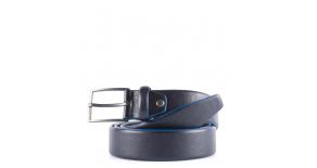 Ремень мужской Piquadro Blue Square  (CU4204B2S/BLU) синий натур.кожа