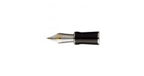 Перо  Parker Duofold International 18K Solid Gold Platinum Plated ( PDI18SGPP-B)