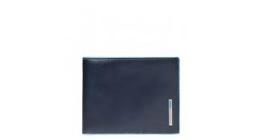 Кошелек мужской Piquadro Blue Square  (PU257B2R/BLU2) синий натур.кожа
