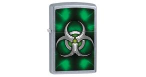 Зажигалка ZIPPO Classic с покрытием Street Chrome™, латунь/сталь, серебристая, матовая, 36x12x56 мм