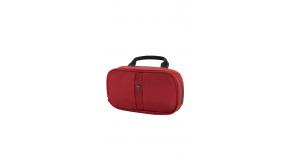 31173103  Несессер VICTORINOX Lifestyle Accessories 4.0 Overmight Essentials Kit, красный, нейлон, 23x4x13 см