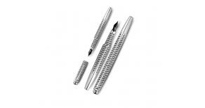 Ручка перьевая Carandache RNX.316 Fiber Version (4590.073) (F) сталь 316L гравировка перо сталь