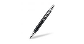 Ручка шариковая Carandache Office Alchemix Carbone/Crome (4880.496) (M) чернила: синий