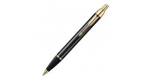 Шариковая ручка Parker IM Metal, K221, цвет: Black GT, стержень: Mblue S0856440